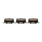 Private Owner 20T Tank Wagon 1, 2 & 3, Globe 3A Corn Products Co Ltd, Black Livery Three Pack