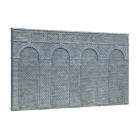 High Level Arched Retaining Walls, Engineers Blue Brick