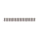 OO-9/HOe Setrack Code 80 Double Straight (Pack of 4)